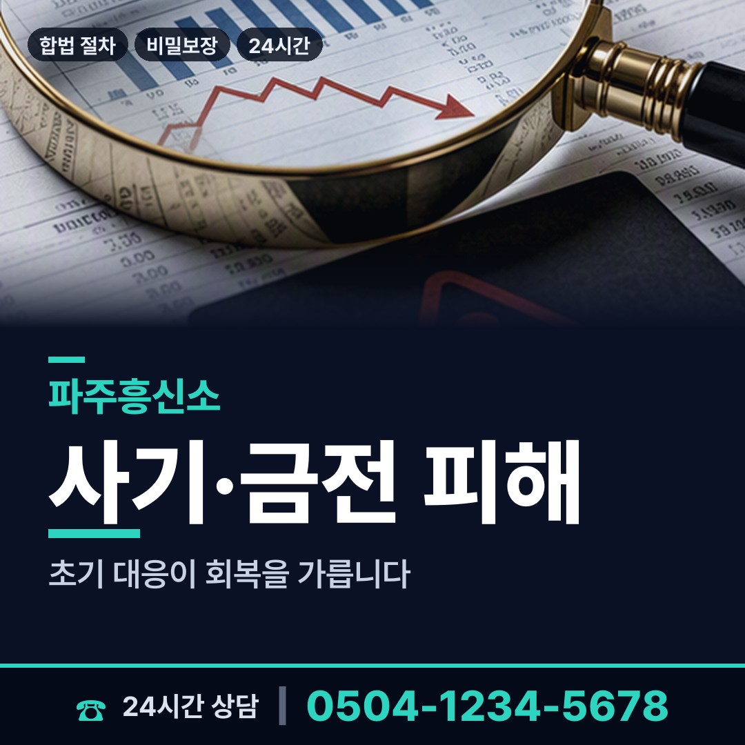파주 법원읍 흥신소어플 상담 안내